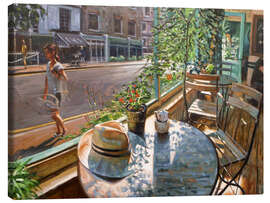 Canvas print Greenwich Cafe