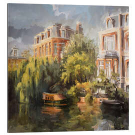 Gallery print Home on the canal