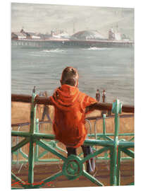 Hartschaumbild Pier von Brighton
