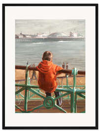 Gerahmter Kunstdruck Pier von Brighton
