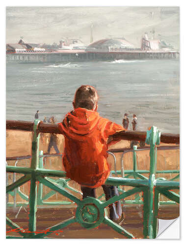 Adesivo murale Pier di Brighton