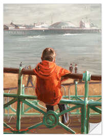 Adesivo murale Pier di Brighton