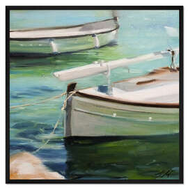 Gerahmter Kunstdruck Ruhiges Gewässer