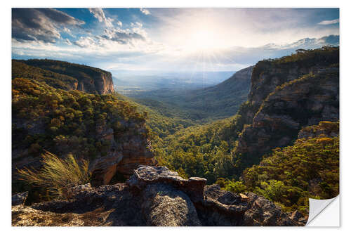 Sticker mural Blue Mountains, Australie