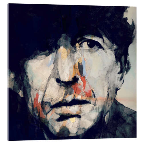 Acrylic print Leonard Cohen