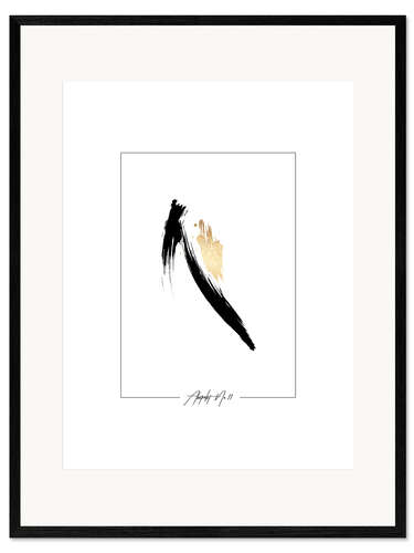Kehystetty taidepainatus Abstract No.11