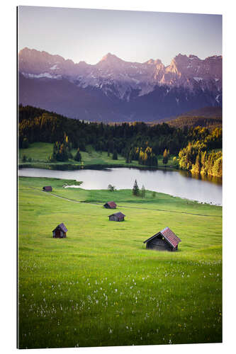 Galleriprint Sunrise in the Alps