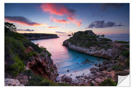 Autocolante decorativo The girl at the beach, Majorca, Spain