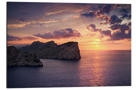 Aluminium print Mallorca Sunset