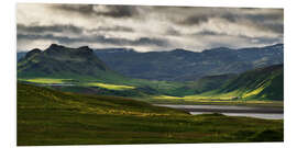 Quadro em PVC The beauty of Iceland