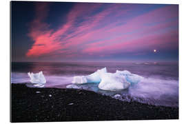 Galleriprint Icebergs on the beach in Iceland