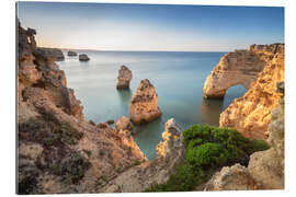 Galleriprint Cliffs at sunrise, Praia Da Marinha, Algarve, Portugal