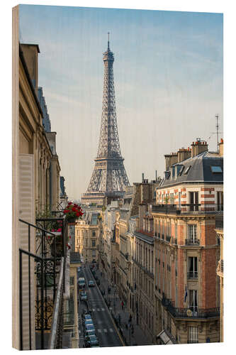 Trebilde View over the rooftops of Paris, France