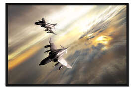 Gerahmter Kunstdruck Phantom Stalkers