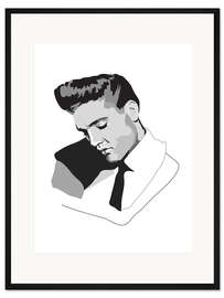 Gerahmter Kunstdruck Elvis