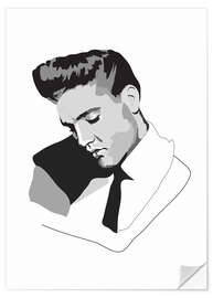 Muursticker Elvis