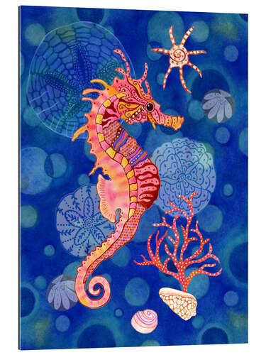 Galleriataulu Seahorse in the blue