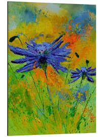 Magnettafel Zwei Kornblumen