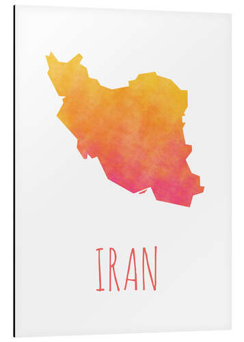 Aluminium print Iran