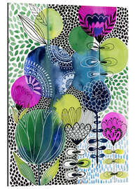 Magnettafel Indigo Kreise