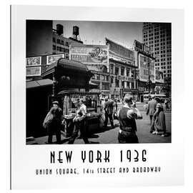 Gallery print Historic New York: Union Square, 14th Street and Broadway