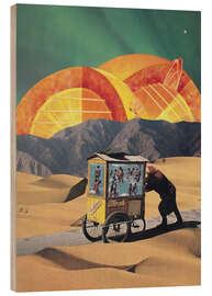 Cuadro de madera Two Suns - Lerson Pannawit