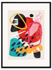 Gerahmter Kunstdruck Mikah