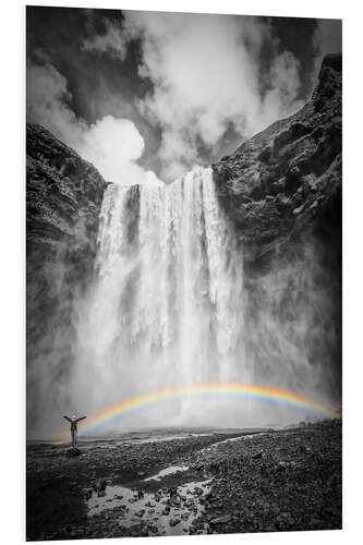 Foam board print Skogafoss, Iceland