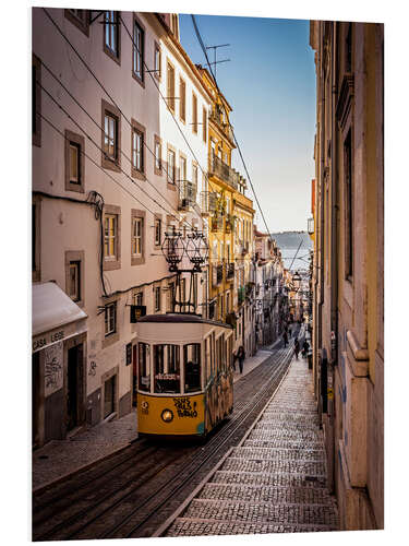 PVC print Tram van Lissabon