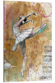 Magnettafel Der weiße Schwan