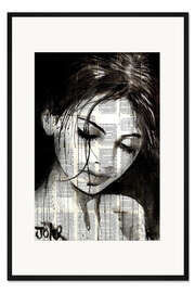 Gerahmter Kunstdruck Wie eine wilde Blume