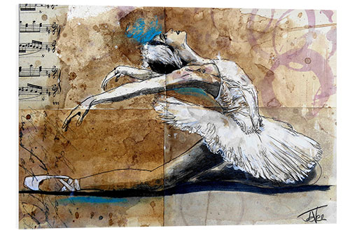 Foam board print Prima ballerina