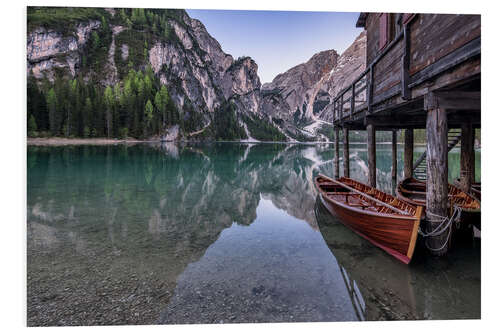 Hartschaumbild Pragser Wildsee Südtirol III