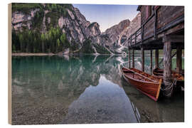 Trebilde Lago di Braies, Dolomite Alps, South Tyrol