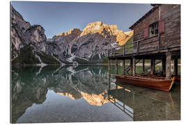 Gallery print Braies Lake South Tyrol Italy