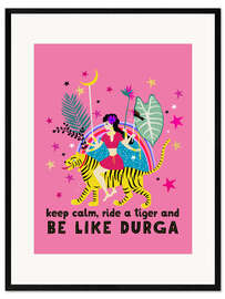 Framed art print Be like Durga