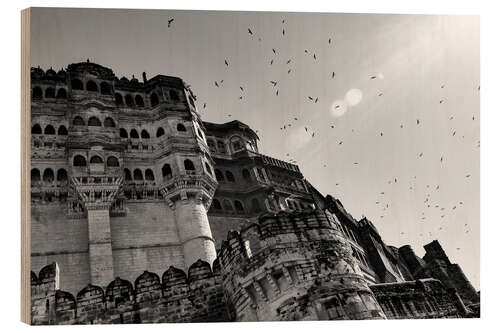 Cuadro de madera Mehrangarh Fort Jodhpur