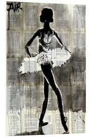 Foam board print Anastasia, the dancer