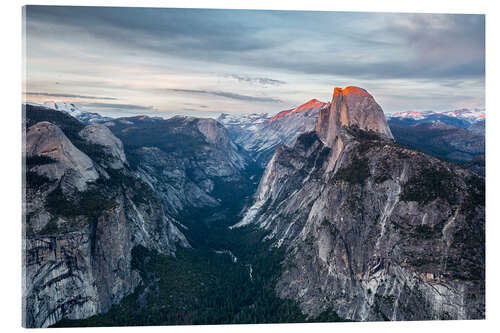 Acrylic print Glacier Point - Yosemite NP