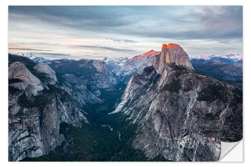 Wall sticker Glacier Point - Yosemite NP