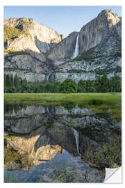 Wandsticker Yosemite Falls