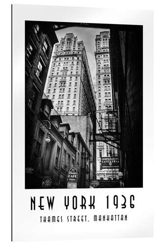 Gallery print Historic New York: Thames Street, Manhattan