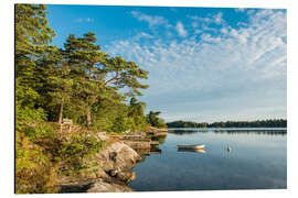 Magnettafel Schärengarten an der Ostseeküste in Schweden