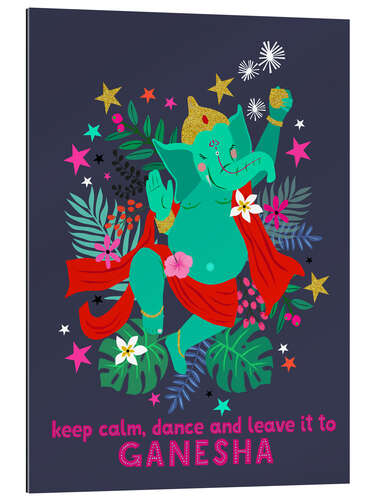 Gallery print Dancing Ganesha II