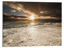 Magnettafel Brandung Sylt