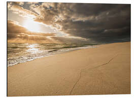 Aluminium print Lichtblick Sylt