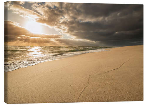 Canvas print Lichtblick Sylt