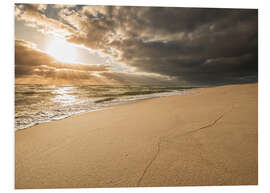 Foam board print Lichtblick Sylt