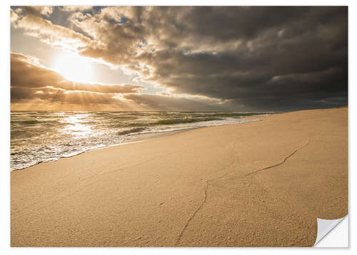 Wandsticker Lichtblick Sylt