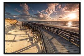 Gerahmter Kunstdruck Sylter Moment